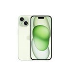 Apple iPhone 15 (128 GB) - Green,iPhone 15, Apple smartphone, 128 GB storage, Green iPhone, A16 Bionic, Super Retina XDR, dual camera, iOS phone, 5G smartphone,