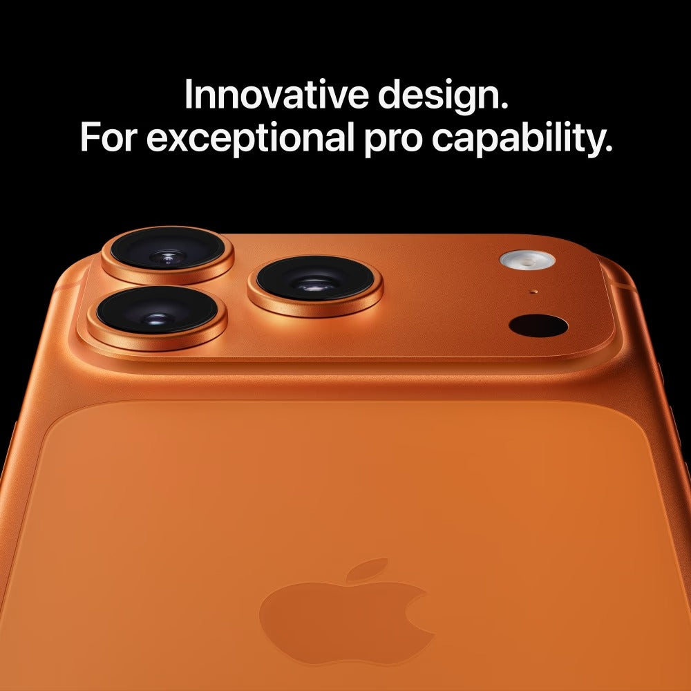 Apple iPhone 17 Pro Max 256 GB, Cosmic Orange,Apple smartphone, 256 GB iPhone, A19 Pro chip, Pro camera system, 5G phone, Super Retina XDR, flagship mobile,