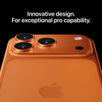 Apple iPhone 17 Pro Max 256 GB, Cosmic Orange,Apple smartphone, 256 GB iPhone, A19 Pro chip, Pro camera system, 5G phone, Super Retina XDR, flagship mobile,