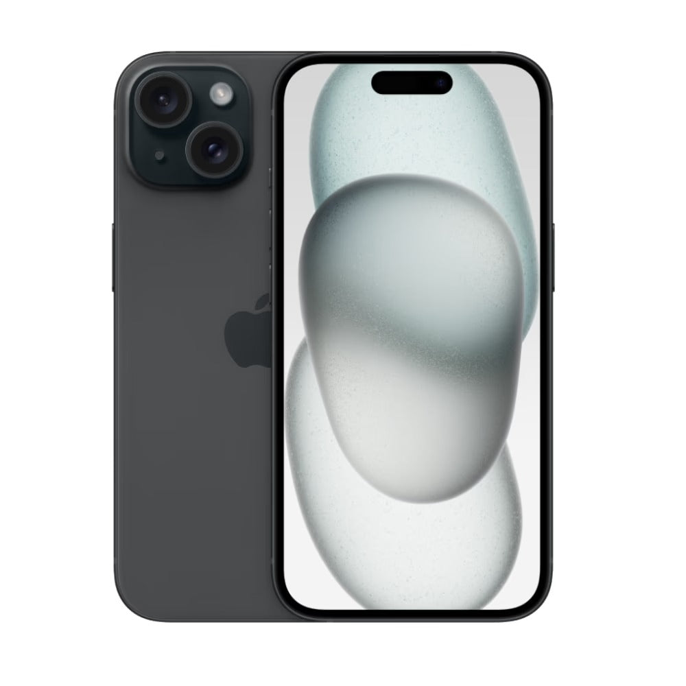 Apple iPhone 15 128GB Black,iPhone 15 Black, Apple smartphone, 128GB storage, A16 Bionic, 5G phone, Super Retina XDR, dual camera, premium Apple phone,
