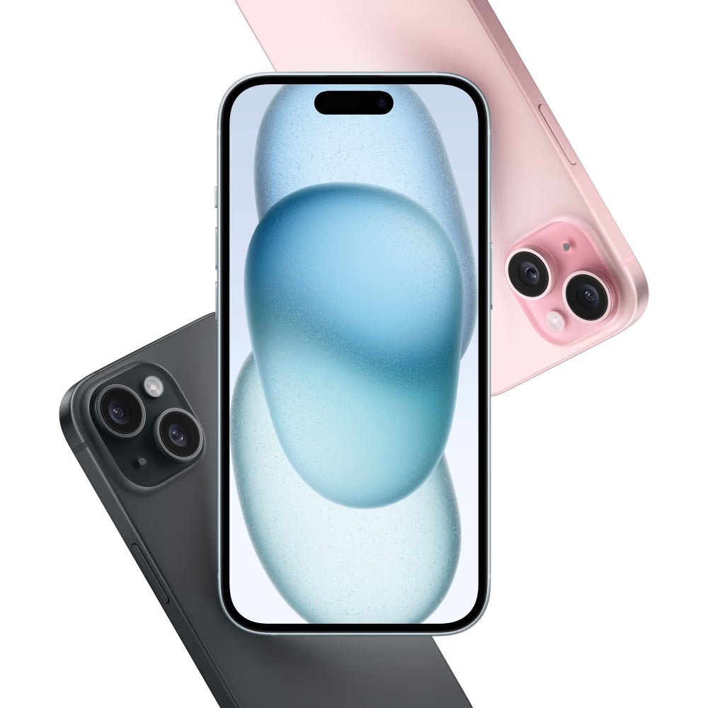 Apple iPhone 15 128GB Black,iPhone 15 Black, Apple smartphone, 128GB storage, A16 Bionic, 5G phone, Super Retina XDR, dual camera, premium Apple phone,