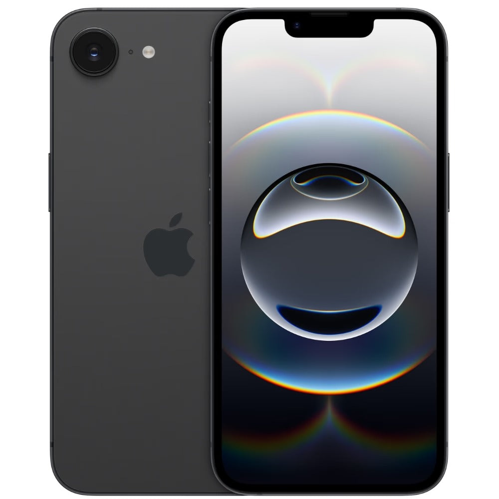 Apple iPhone 16e 128 GB, Black,Apple iPhone 16e, iPhone 16e Black, iPhone 128GB, Apple smartphone, iOS mobile, latest iPhone model
