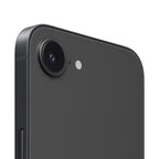 Apple iPhone 16e 128 GB, Black,Apple iPhone 16e, iPhone 16e Black, iPhone 128GB, Apple smartphone, iOS mobile, latest iPhone model