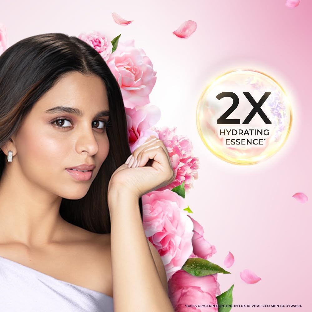 Lux Soft Rose Bodywash with French Rose & Almond Oil, 245 ml