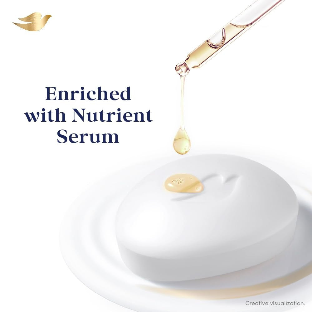 Dove Serum Bar | with Nutrient Serum | Deep Nourish | 375g (125g x 3),Dove soap, serum bar, nourishing soap, moisturizing bar, nutrient serum, deep nourish,