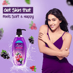 Fiama Body Wash Shower Gel Blackcurrant & Bearberry, 895 ml Family Pack, Body Wash for Women & Men with Skin Conditioners for Radiant Glow