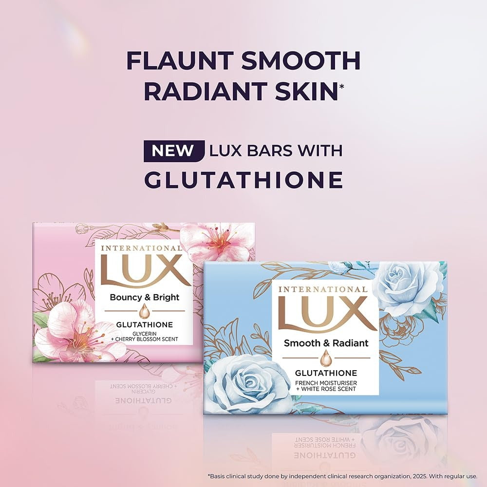 Lux International Soap/Creamy perfection Soap 125 Gm,Lux soap, Creamy Perfection, Lux International, moisturizing soap, silk essence soap, beauty bar, soft skin