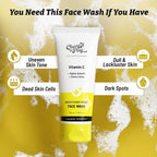 Chemist At Play 1% Salicylic Acid Exfoliating Body Wash 236ml + Brightening Boost Face Wash with 30x Vitamin C 100 ml