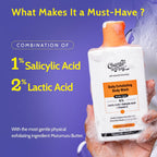 Chemist At Play Exfoliating Body Wash | Removes Tan, Fights Body Acne, Strawberry Skin | 4% (Salicylic Acid, Vitamin E & Lactic Acid)