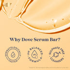 Dove Serum Bar | with Sandalwood Oil | Sandal Glow | 375g (125g x 3)