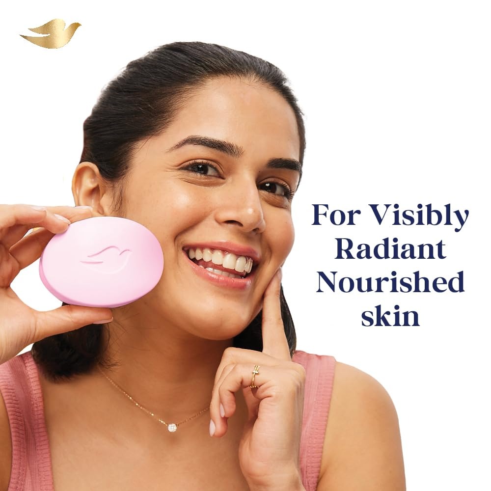 Dove Serum Bar | with Radiance Serum | Pink Radiance | 625g (125g x 5)