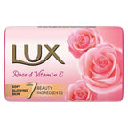 Lux Soft Glow Rose & Vitamin E For Glowing Skin Soap Beauty Soap 150 g,Lux soap, Lux Soft Glow, rose soap, vitamin E soap, glowing skin soap, beauty soap,