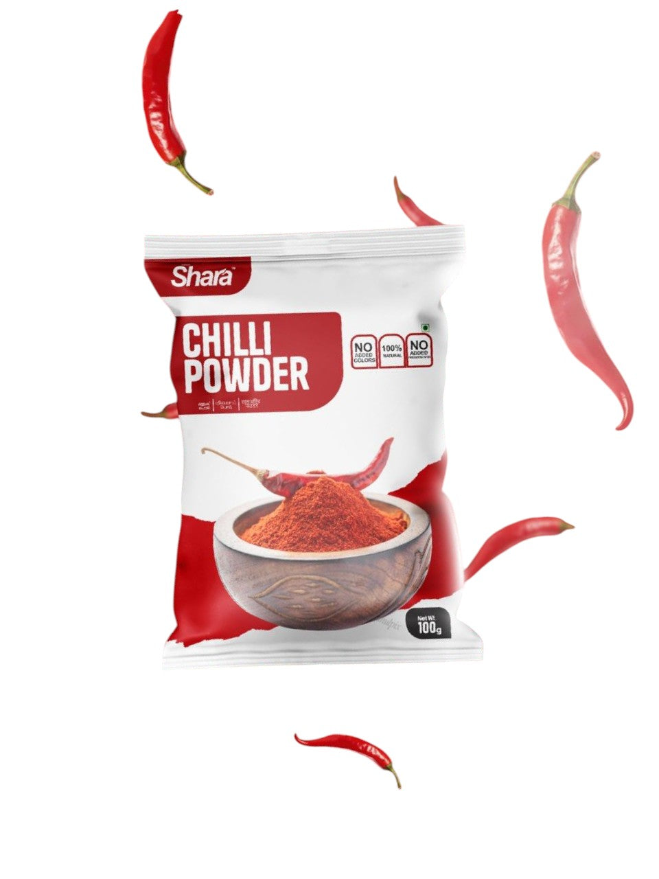 Chilli Powder| Shara Homemade Chilli Powder | Pure   | 100% Natural Lal Mirch | Bright Color & Bold Spice | No Added Colors or Preservatives