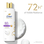 Dove Daily Shine Shampoo 340 ml|| For Dry and Damaged|| Strengthening Shampoo Gives Smooth and Strong Hair - Mild for Men & Women
