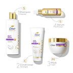 Dove Daily Shine Shampoo 340 ml|| For Dry and Damaged|| Strengthening Shampoo Gives Smooth and Strong Hair - Mild for Men & Women