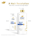 Dove Intense Repair Shampoo 1 L|| Repairs Dry and Damaged|| Strengthening Shampoo for Smooth & Strong Hair - Mild for Men & Women