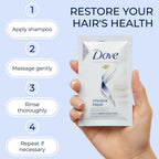 Dove Intensive Repair Shampoo, 5ml Sachet - Pack of 64