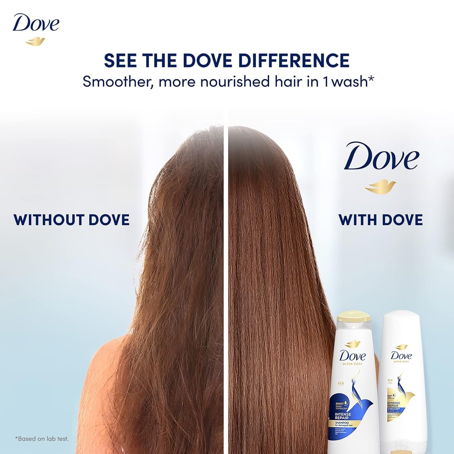 Dove Hair Therapy Intense Repair Shampoo 680ml.