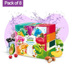 Fiama Gel Bathing Bar Mega Celebration Pack, With 8 Unique Gel Bars, 1000g (125g - Pack of 8), with Skin Conditioners For Moisturized Skin, Soap for Women & Men