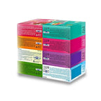 Fiama Gel Bathing Bar Mega Celebration Pack, With 8 Unique Gel Bars, 1000g (125g - Pack of 8), with Skin Conditioners For Moisturized Skin, Soap for Women & Men