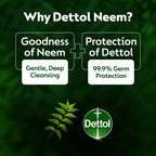 Dettol Neem Bathing Soap Bar With Pure Neem Oil, 75G (Buy 3 Get 1 Free), Combo Offer On Bath Soap,Dettol Neem Soap, Neem Bathing Bar, Pure Neem Oil Soap,