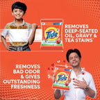 Tide Plus Double Power Detergent Washing Powder - 4 kg + 1 Kg Free (Jasmine and Rose),Tide detergent, Tide Plus Double Power, washing powder, jasmine & rose