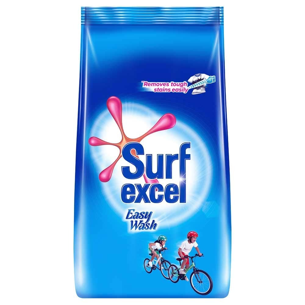 Surf Excel Easy Wash Detergent Powder (1kg),Surf Excel, detergent powder, Easy Wash, 1kg, stain removal, fast dissolving, washing machine detergent, hand wash