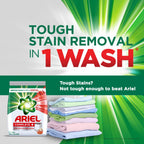 Ariel Complete + Detergent Washing Powder- 4Kg Value Pack & 4In1 Pods Detergent Pack 32 Ct -for Top & Front Load Washing Machine Only,Ariel Complete+,