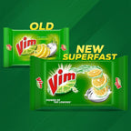 Vim Bar - 300 gm| New Superfast Vim Dishwash Bar - Removes burnt & stickiest grease with the power of 100 lemons,Superfast cleaning, burnt grease removal,