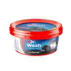 Dr. Wash Dishwash Bar with Active Charcoal, 500 g, Natural Anti-bacterial Formula, Removes Oil, Kills Bacteria, Sanitizes the utensils, Includes Scrub