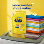 Liquid Detergent - Godrej Fab Liquid Detergent Refill Pouch for Machine & Hand Wash - 950ml/1L,fabric care, gentle wash, machine wash detergent, hand wash detergent, stain removal