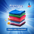 Liquid Detergent -  Rin Detergent Liquid 2L Pouch - Top Load detergent, laundry liquid, stain removal, fabric brightening, deep clean detergent, fresh fragrance, washing machine