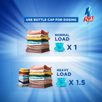 Liquid Detergent -  Rin Detergent Liquid 2L Pouch - Top Load detergent, laundry liquid, stain removal, fabric brightening, deep clean detergent, fresh fragrance, washing machine