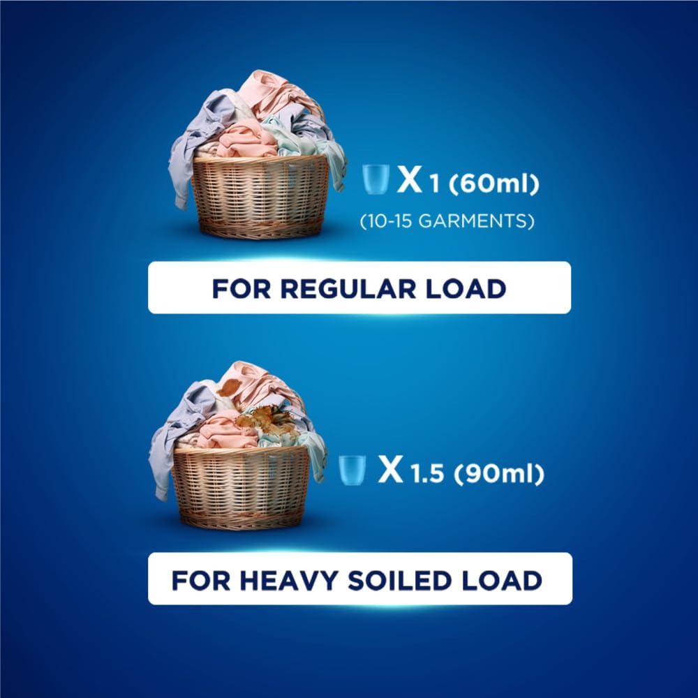Liquid Detergent - Surf Excel Matic Top Load Liquid Detergent 1L|| Specially designed to remove Tough Dried Stains, 1st time in Washing Machine,tough stain remover, machine wash l