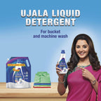 Liquid Detergent - Ujala Top Load Liquid Detergent 800ml With Power of Instant Dirt Dissolution | Laundry Liquid Detergent With Long-Lasting Refreshing Fragrance |