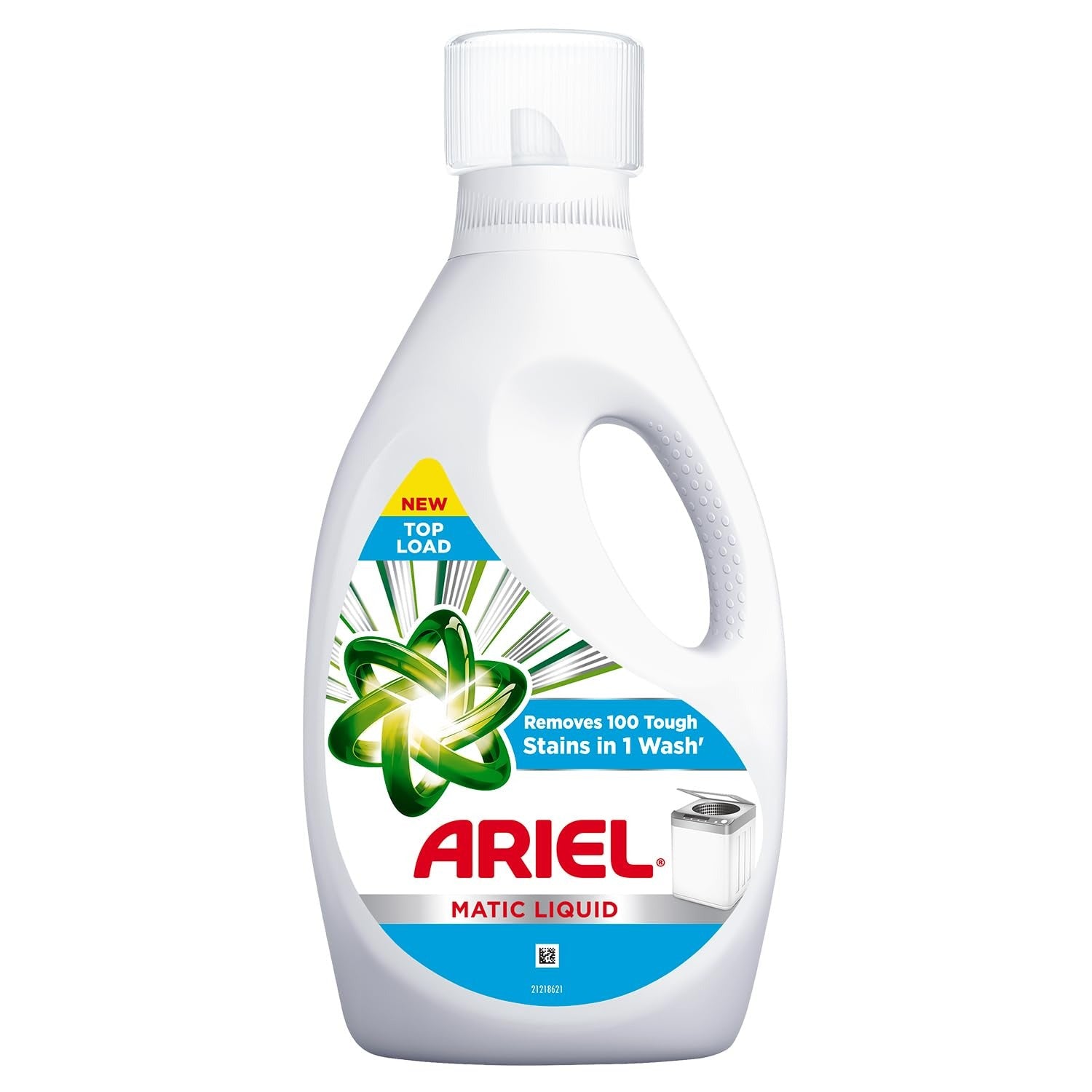 Liquid Detergent - Ariel Matic Liquid Detergent, Top Load, 1 Litre,stain removal, bright clothes, laundry liquid, machine wash detergent, fresh fragrance, deep clean.