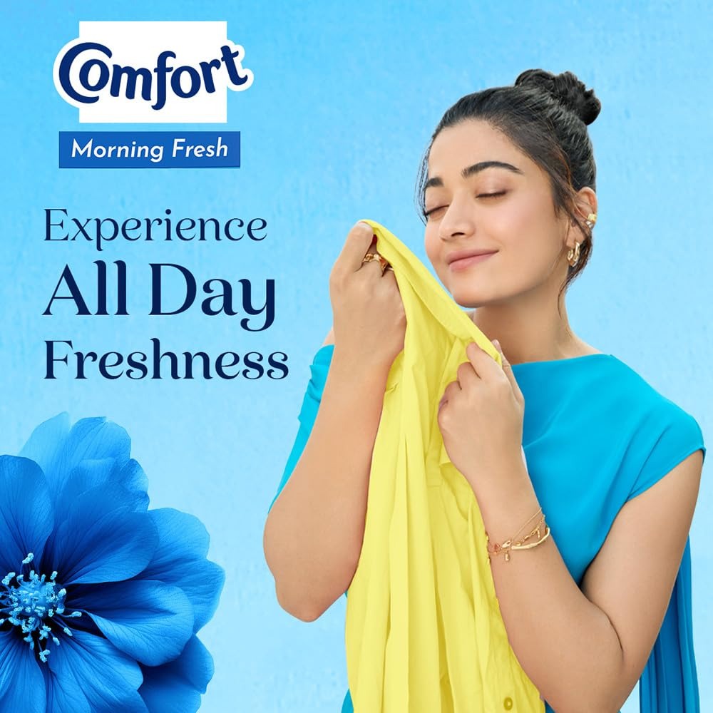 Fabric Conditioner - Comfort After Wash Fabric Conditioner, Refill pouch, super saver pack Morning fresh variant for all day freshness and lasting fragrance, 2 L, softener, Comfort,
