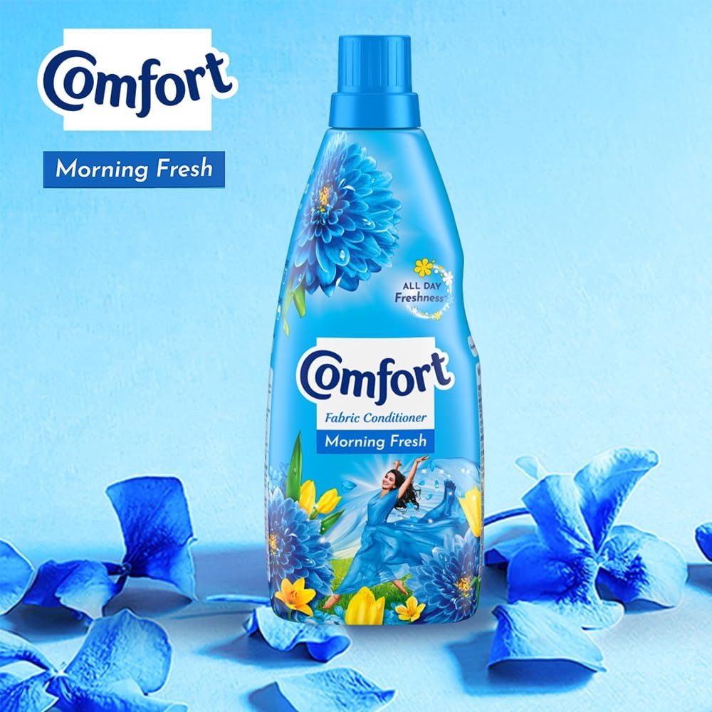 Fabric Conditioner - Comfort After Wash Morning Fresh Fabric Conditioner (Fabric Softener) - For Softness, Shine And Long Lasting Freshness, 430 ml,morning fresh, anti-static,