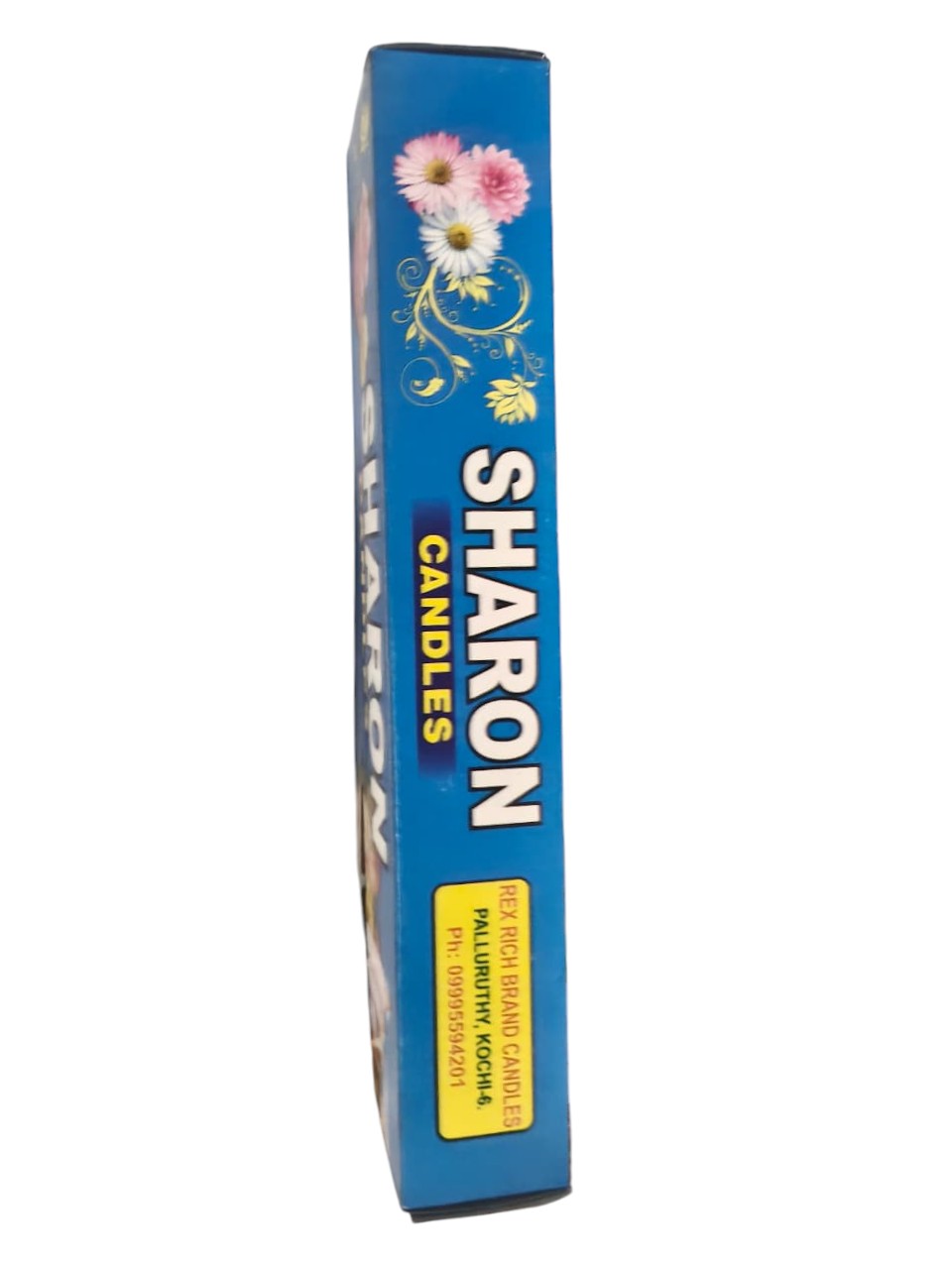 Candles -  Candles Sharon Plain White candles  | Unscented Normal Wax Candles | 6 pcs|