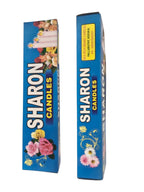 Candles -  Candles Sharon Plain White candles  | Unscented Normal Wax Candles | 6 pcs|