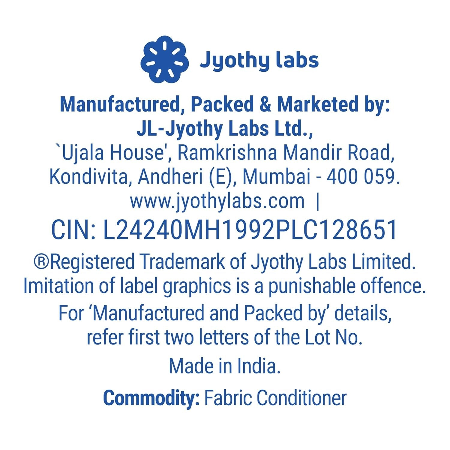 Fabric Conditioner - UJALA Young & Fresh Fabric Conditioner - 2L Pouch [ Bliss ] | After Wash Fabric Conditioner with Long-Lasting Fragrance | Powered with French Perfume |