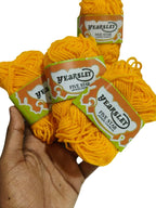 Orange Woolen Yarn Thread  | Yearsley Five Star Japanese Cashmilon |6 PCS | MRP 90|,Soft wool yarn, Durable yarn, High-quality yarn, Multi-purpose yarn, Woolen thread,