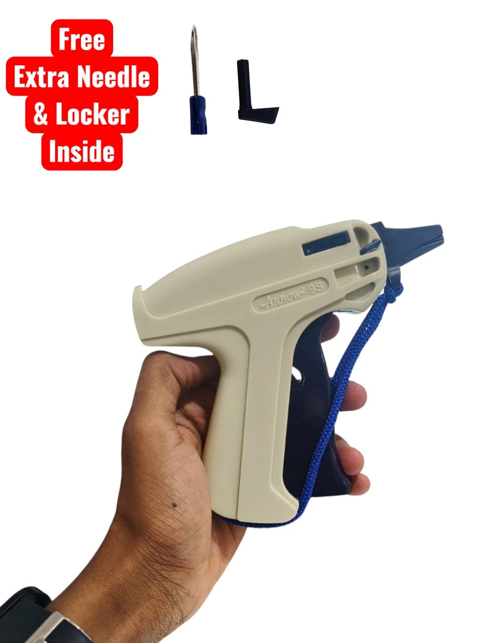 Arrow 9S Standard Tag & Labelling Gun – Durable Tag Gun for Clothes, Garments & Retail Labeling | Includes Free Extra Needle |MRP: 315/-|