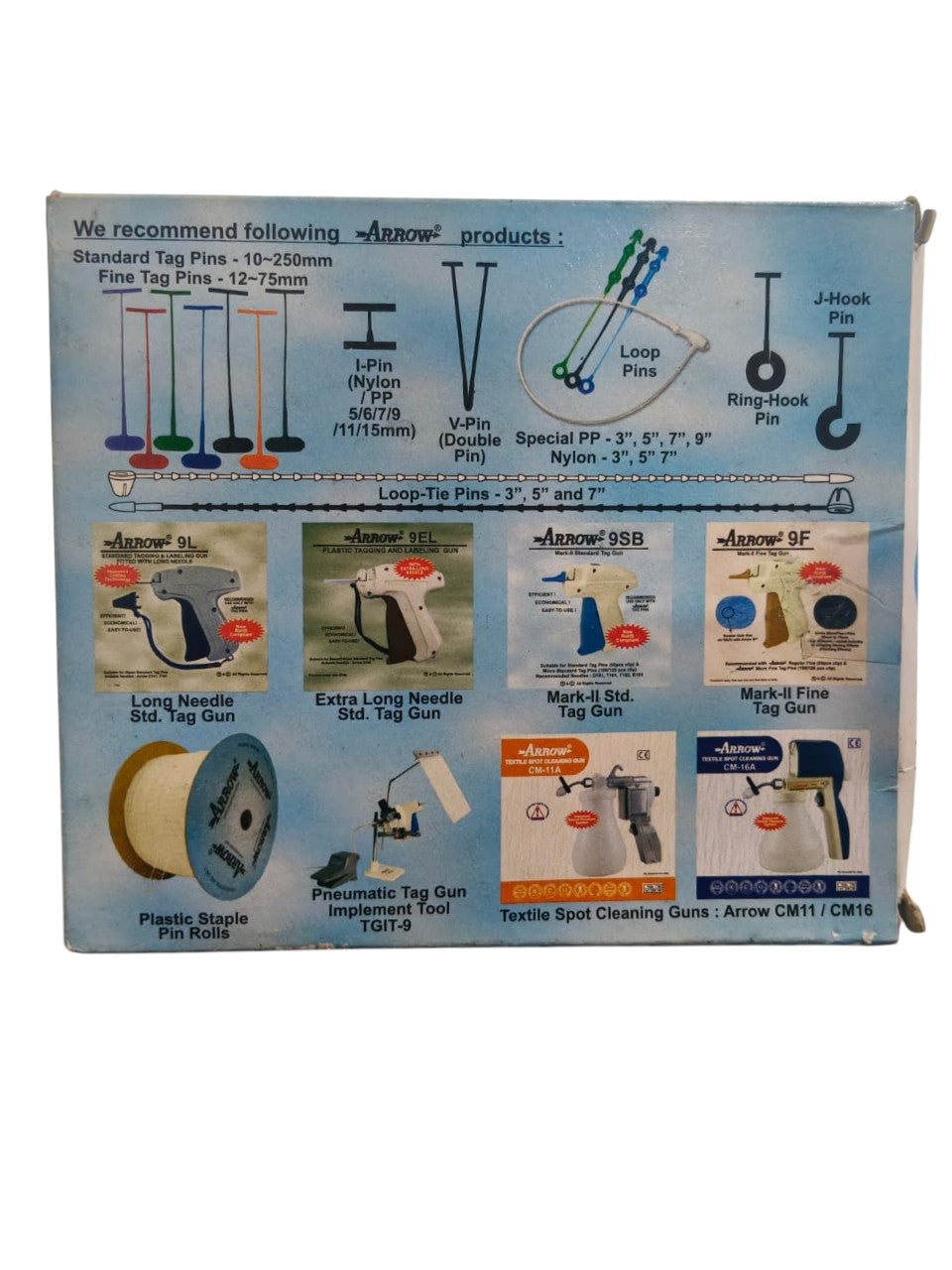 Arrow 9S Standard Tag & Labelling Gun – Durable Tag Gun for Clothes, Garments & Retail Labeling | Includes Free Extra Needle |MRP: 315/-|