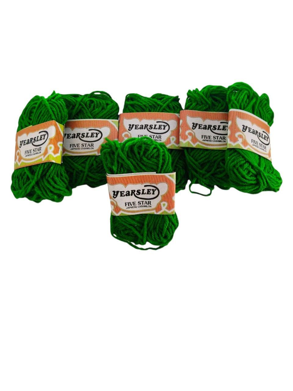 Green Woolen Thread| Yearsley Five Star Japanese Cashmilon Green Woolen Thread for Sewing, Knitting & Crochet|MRP 90/-||