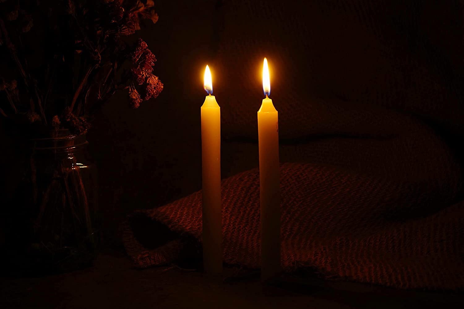 Candle - Candle white  for Household Candles for Decoration, White - Pack of 24