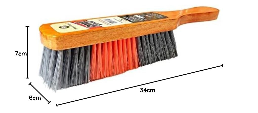Carpet Cleaning Brush - Premium Carpet Cleaning Brush for Home, Multipurpose Dirt and Dust Cleaner with Wooden Handle | MRP 499/-| Home carpet cleaning tool, brush for rugs and carpets, dry & wet carpet cleaning brush, pet hair removal carpet brush