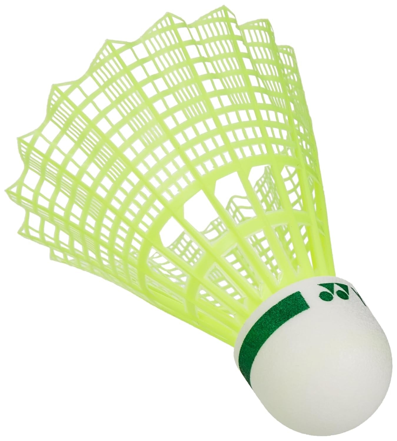 Shuttlecock | YONEX Mavis 10 Nylon Badminton Shuttlecock – Yellow | Slow Speed (75) | Pack of 6 | Durable Plastic Shuttle|MRP:915/- |