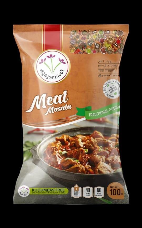 Meat Masala | Kannur Kudumbasree | 100g | Authentic Kerala Spice Blend | Kerala Style Cooking Spice