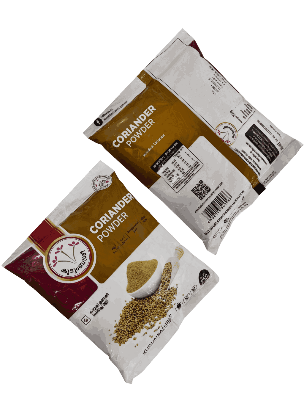 Coriander Powder - Kudumbasree Coriander Powder 250g|Kerala Coriander Powder|  Pure Coriander Powder|  Fresh Coriander Powder| Authentic Kerala Coriander Powder